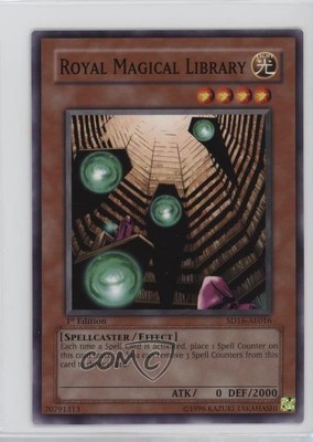 2016 Yu-Gi-Oh! Structure Deck - Lord of the Magician Royal Magical Library 16mc-image