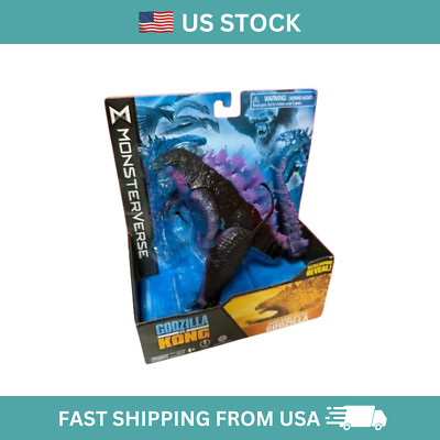Playmates Monsterverse Godzilla vs Kong Hong Kong Battle Action Figure-image