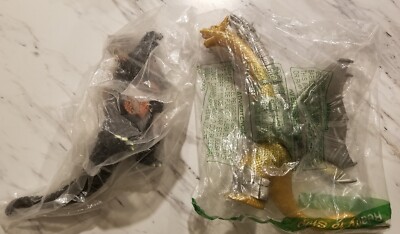 Bandai Movie Monster Series Burning Godzilla Vs Mecha Dragon Lot Figure-image