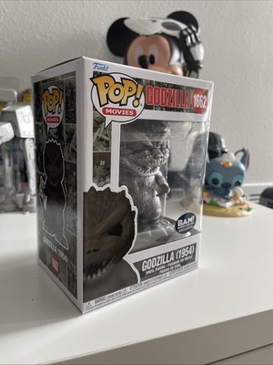 Funko Pop Godzilla 1954 (Metallic Bam! Exclusive) # 1662 🔥 + FREE POP-image