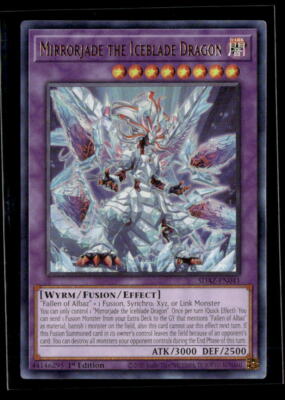 Structure Deck: Albaz Strike #SDAZ-EN041 Mirrorjade the Iceblade Dragon-image