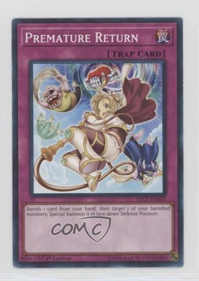Premature Return 1st Ed. YuGiOh Cyberse Link Structure Deck #SDCL-EN035 06pr-image