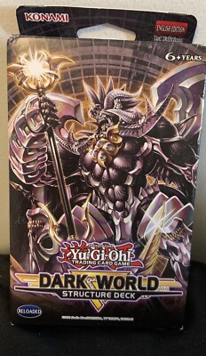 NEW Yu-Gi-Oh Structure Deck: Dark World - 1st Edition Yugioh -image