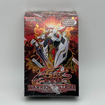 Yu-Gi-Oh! Warrior's Strike 1st Edition Structure Deck For Trading Card Game TCG-image