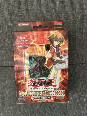 NEW VINTAGE YUGIOH JADEN YUKI STARTER DECK 1ST EDITION ENGLISH (B)-image