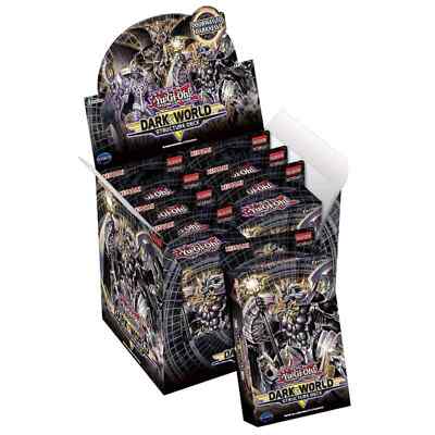 YU-GI-OH CCG: STRUCTURE DECK: DARK WORLD DISPLAY (8 DECKS)-image