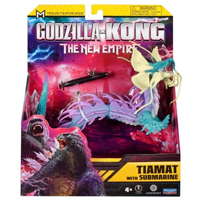 Godzilla X Kong The New Empire TIAMAT w/Submarine Action Figure by Playmates 🆕-image