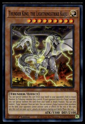 Structure Deck: Albaz Strike #SDAZ-EN008 Thunder King, the Lightningstrike Kaiju-image