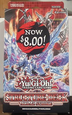 Konami Yu-Gi-Oh! TCG Structure Deck Albaz Strike Trading Card Game - 44 Cards-image