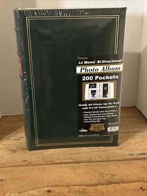 Pioneer Le Memo Bi-Directional Photo Album 200 Pockets European Bonded Leather-image