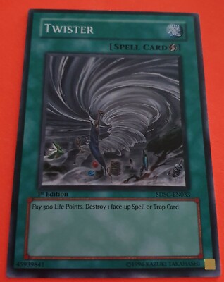 Twister - 1st Edition Common - Spellcaster's Command Structure Deck - YGO-image