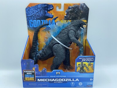Godzilla VS Kong Godzilla with Heat Ray 6” Action Figure NEW (Box Error, Rare!!)-image