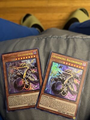 Yu-Gi-Oh! TCG Doomking Balerdroch Structure Deck: Zombie Horde SR07-EN001 1st...-image