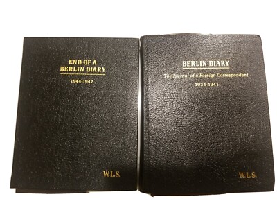 Easton Press ~ Berlin Diary & End Of A Berlin Diary ~ William L. Shirer-image
