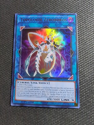 Yu-Gi-Oh! TCG Topologic Zeroboros Structure Deck: Rokket Revolt SDRR-EN041 1st …-image