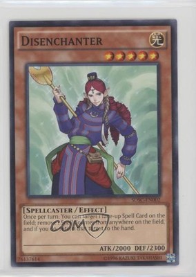 2009 Yu-Gi-Oh! Spellcasters' Command Structure Deck Disenchanter 0yj1-image