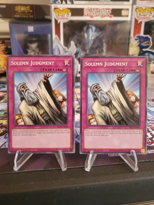 Solemn Judgment SR14-EN038 Common Yugioh Card -image