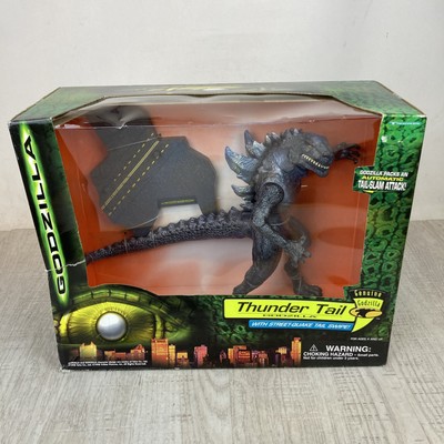 SEALED GODZILLA THUNDER TAIL FIGURE TRENDMASTERS TOHO 1998-image