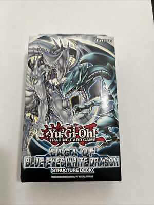 Yugioh Saga of Blue-Eyes White Dragon Structure Deck English Unlimited -image