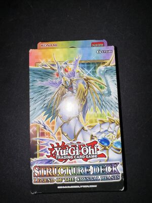 Yu Gi Oh Legend Of Crystal Beasts Structure Deck Trading Card Game 083717858058-image