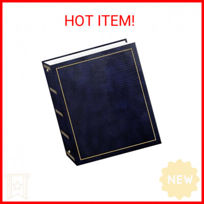 Pioneer Photo Albums Magnetic Self-Stick 3-Ring Photo Album 100 Pages (50 Sheets-image