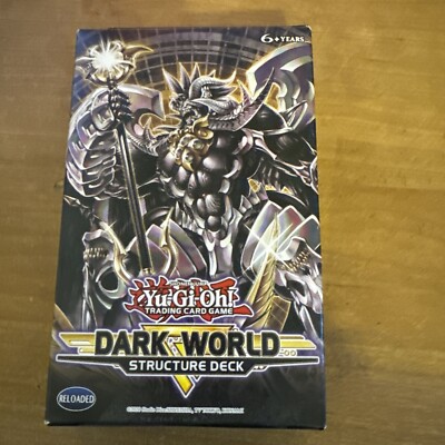 Yu-Gi-Oh! TCG Dark World Structure Deck 1st Edition English Edition-image