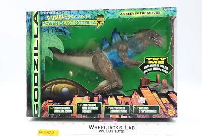 Rumble N' Roar Power Blast Godzilla 1998 ToyBiz Action Figure NEW SEALED-image