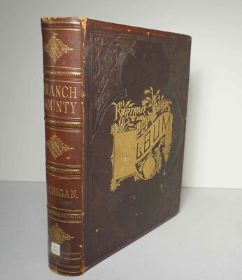 Portrait and Biographical Album of Branch County, Mich. 1888 Michigan History-image