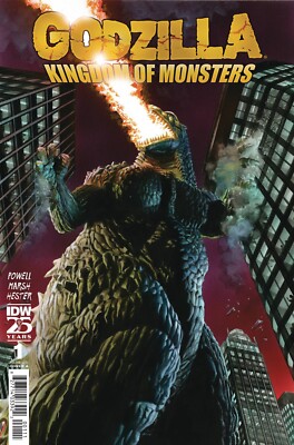 Godzilla 70th Anniv Foil Kingdom Of Monsters #1  2/19 IDW-PRH-image