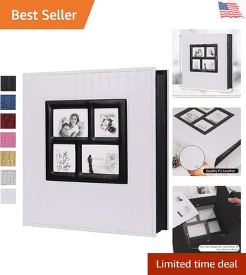Luxury 600 Pocket Photo Album - Ideal for Family Memories and Special Events-image