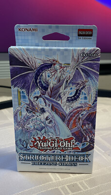 Yu-Gi-Oh! TCG 1 Freezing Chains Structure Deck Brand New-image
