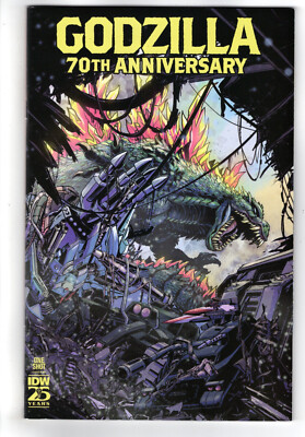 GODZILLA 70TH ANNIVERSARY (2024) - GRADE NM - 1:10 INCENTIVE ZORNOW VARIANT!-image