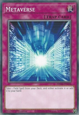 YuGiOh Spirit Charmers Structure Deck Metaverse SDCH-EN034-image
