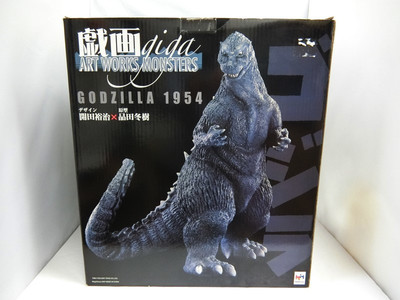 ART WORKS MONSTERS GIGA Godzilla 1954 Figure MegaHouse 45cm-image