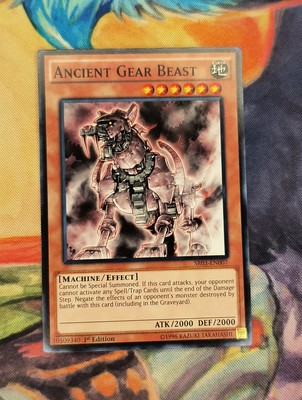 Ancient Gear Beast SR03-EN007 Structure Deck: Machine Reactor 1st Edition-image