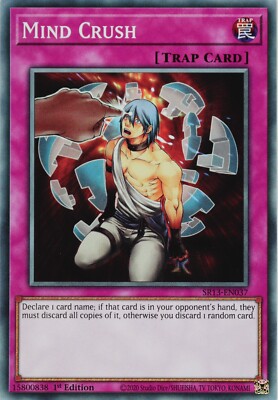 YuGiOh Mind Crush SR13-EN037 Common 1st Edition-image