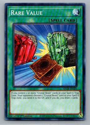 Rare Value #SDCB-EN026 Structure Deck: Legend of the Crystal Beasts H55-image