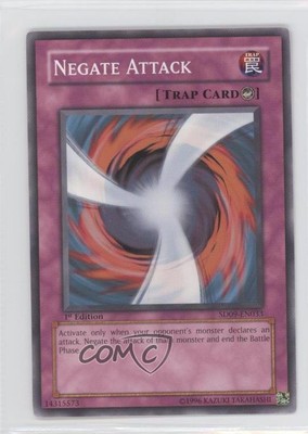 2006 Yu-Gi-Oh! Dinosaur's Rage Structure Deck 1st Edition Negate Attack gl9-image