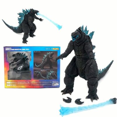 SHM S.H.Monster Arts Godzilla 16cm Action Figure 2021 King Kong vs. Godzilla Toy-image