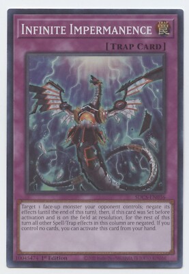 Infinite Impermanence SDCS-EN036 Structure Deck: Cyber Strike-1st Edition 1st...-image