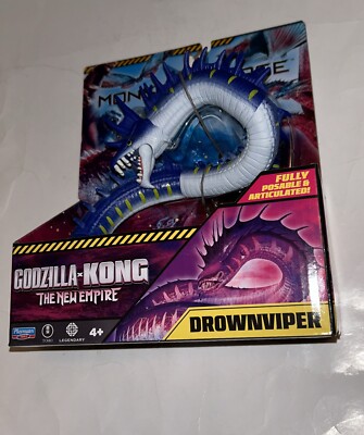 Playmates Godzilla x King Kong: New Empire DROWNVIPER w Removable Head 6