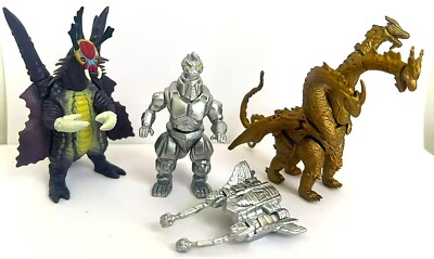 GODZILLA figure set MECHAGODZILLA monster lot KAIZER MECHA Kaiser GHIDORAH-image