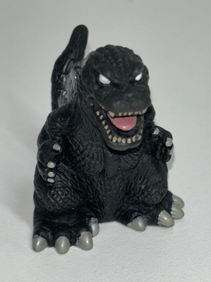 Godzilla Sofubi Finger Puppet Soft Vinyl Mini Figure Gashapon Toho Vintage 2001-image