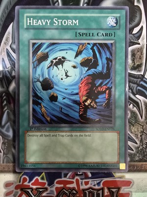 Heavy Storm SD10-EN026 Structure Deck: Machine Re-Volt 1st ED NM common ENG -image