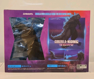 GxK TNE Godzilla 2024 6in Articulated Figure S.H.MonsterArts BANDAI Japan-image