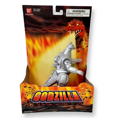 Mechagodzilla Mecha Godzilla 6.5” Action Figure Bandai Toho 2005 New In Box-image