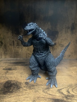 S.H. MonsterArts Godzilla 1954 Bandai Tamashii Nations Figure B&W-image