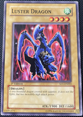 Luster Dragon SD1-EN003 Structure Deck: Dragon's Roar 1st Edition-image