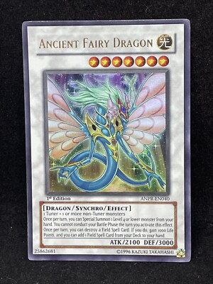 Ancient Fairy Dragon UTR Ultimate Rare 1st ED  ANPR-EN040 Yugioh Card English-image