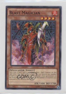 2009 Yu-Gi-Oh! Spellcasters' Command Structure Deck Blast Magician 0yj1-image
